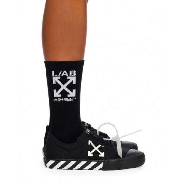 L/AB OFF WHITE CREW SOCKS