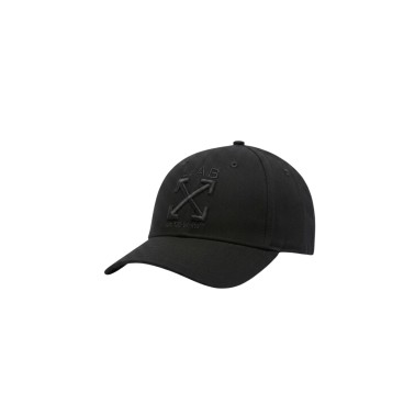 L/AB OFF WHITE CLAMP ARROWS CURVED BRIM TWILL CAP