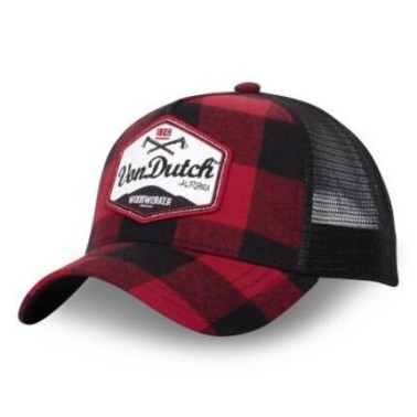 VON DUTCH JACK GORRA TRUCKER A CUADROS