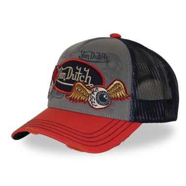 VON DUTCH GORRA TRUCKER SNAPBACK PATCHES 18 DESGASTADA