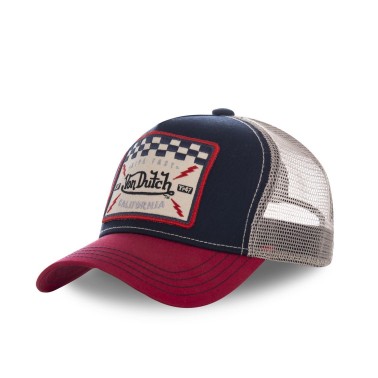 VON DUTCH GORRA AZUL TRUCKER SCRATCH SQUARE