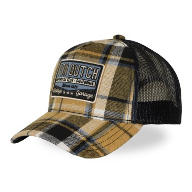 VON DUTCH GORRA BASEBALL TRUCKER SNAPBACK A CUADROS
