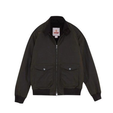 BARACUTA G9 WAXED POCKET DEEP MOSS