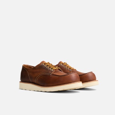RED WING SHOP MOC TOE OXFORD COPPER R&T