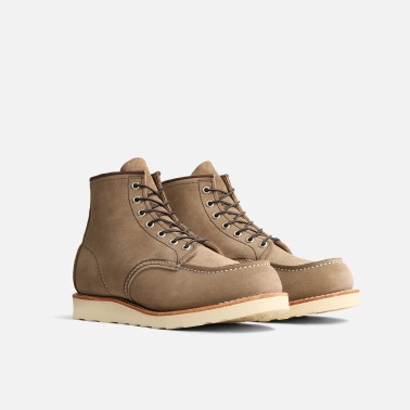 RED WING 6" CLASSIC MOC TOE SANDSTONE MOHAVE